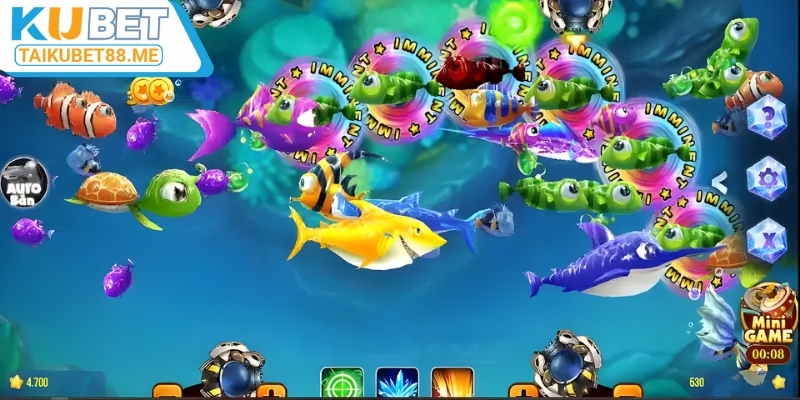 Cách tính năng đặc biệt xuất hiện trong game bắn cá rùa xanh