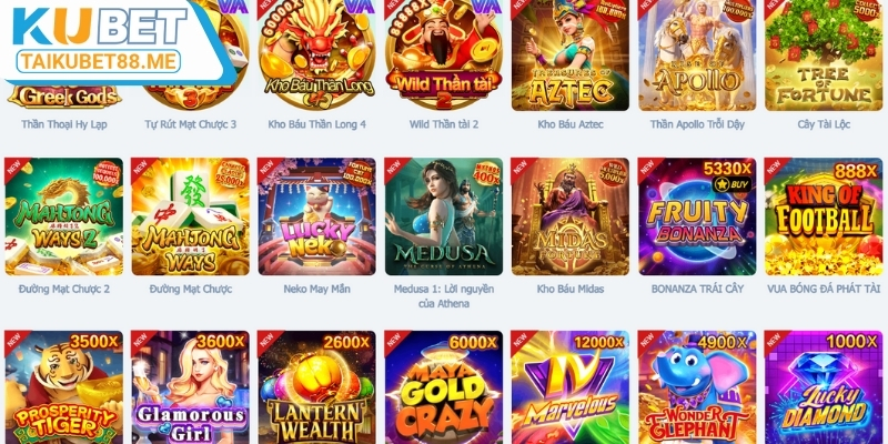 Đối tác uy tín của danh mục nổ hũ tại nhà cái Kubet88
