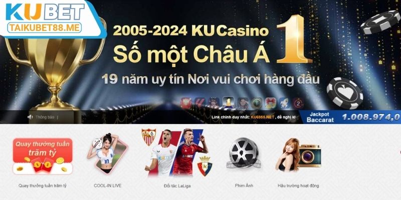 Một số cột mốc phát triển của Kubet88